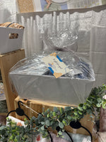 Gift wrapped packaging for baby shower or new baby