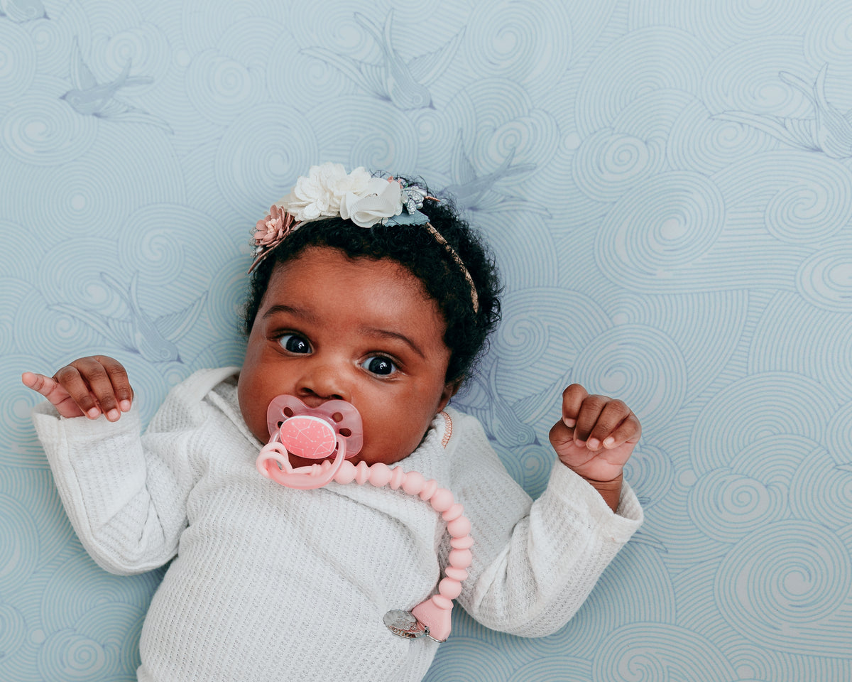 Tranquil Skies Crib Sheet - Cradle Comforts Co.