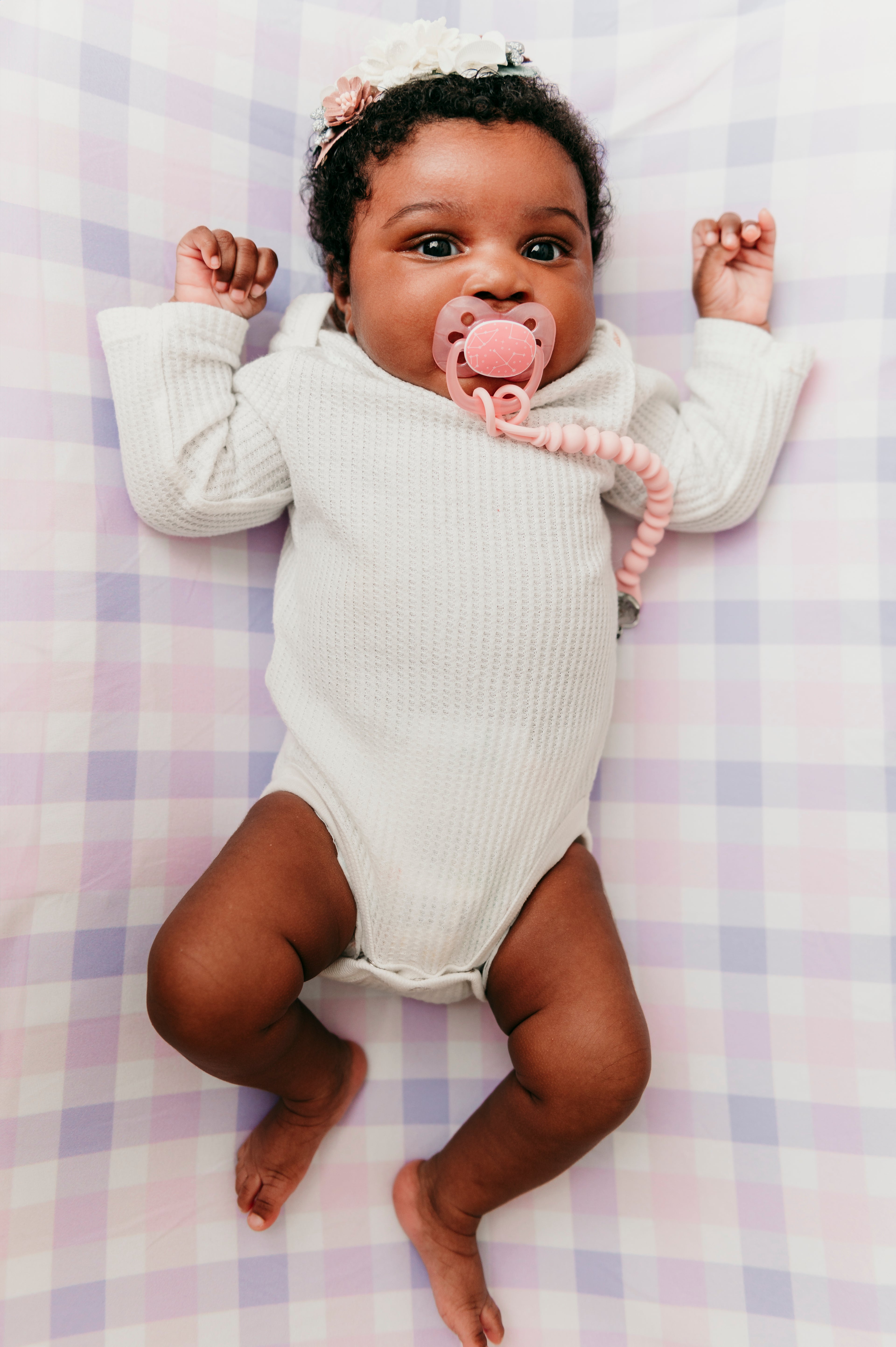 Girly Plaid Crib Sheet - Cradle Comforts Co,