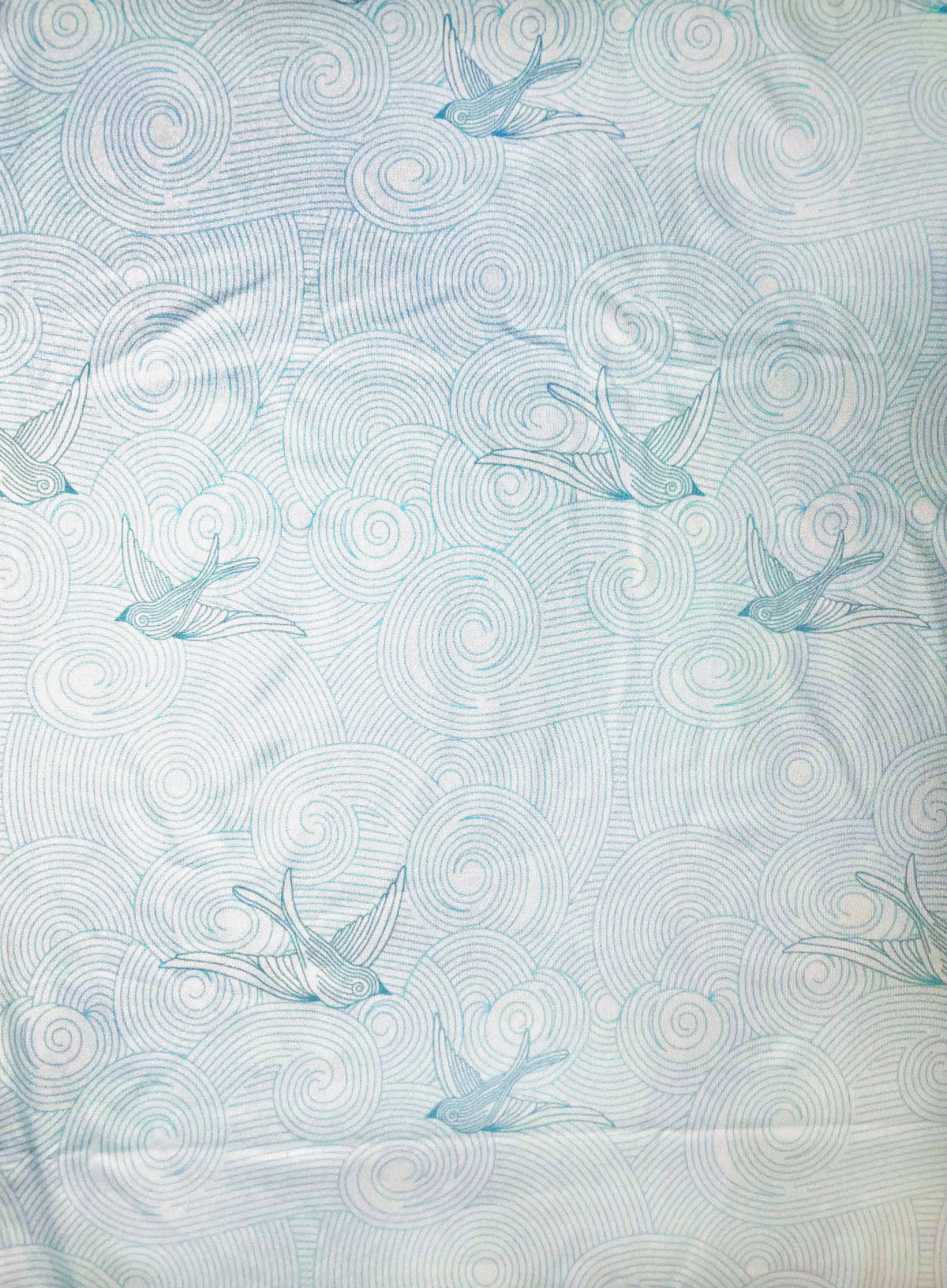 Tranquil Skies Crib Sheet - Cradle Comforts Co.