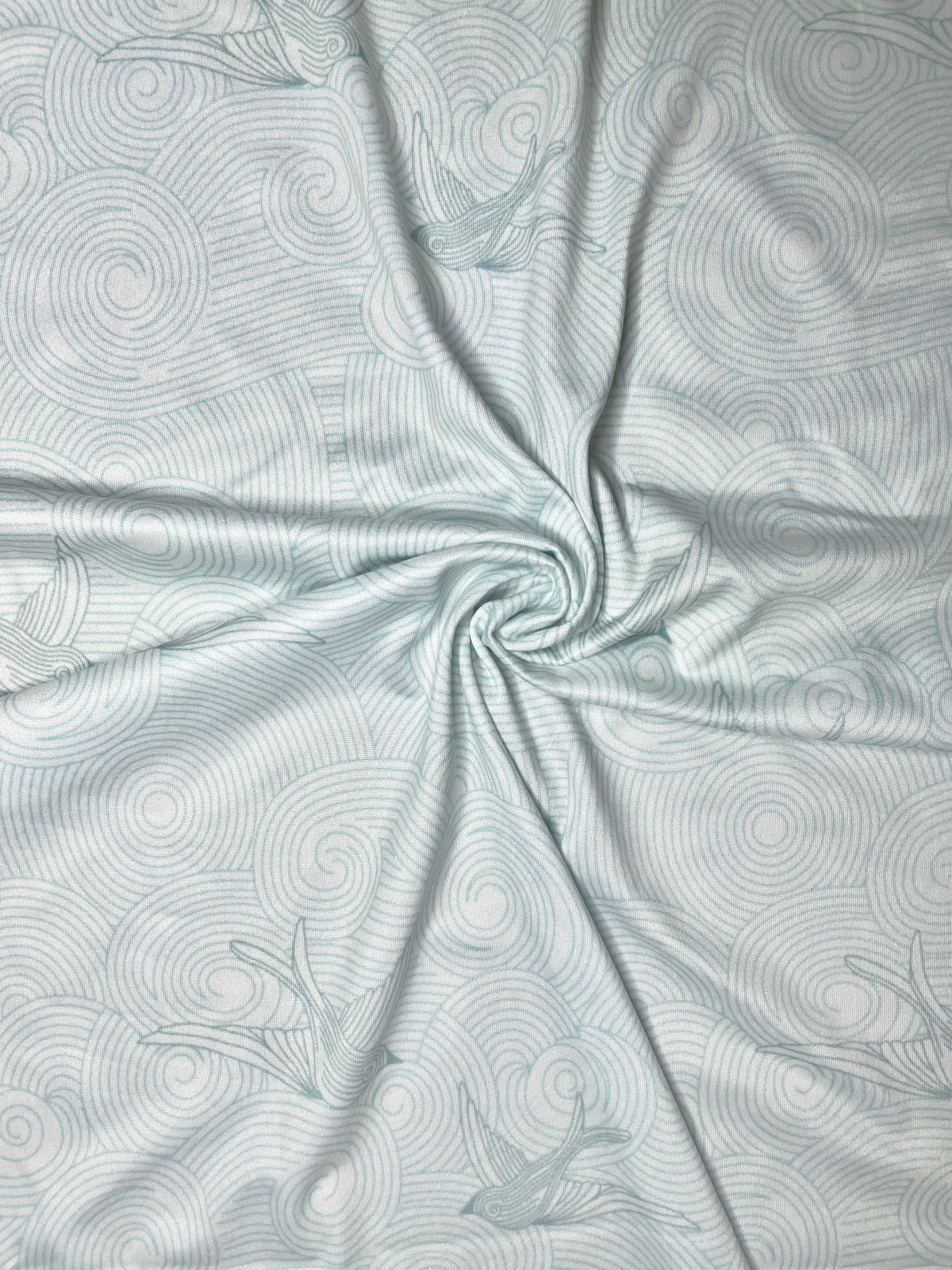 Tranquil Skies Crib Sheet - Cradle Comforts Co.