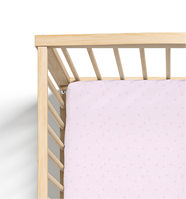 Love Me True Crib Sheet