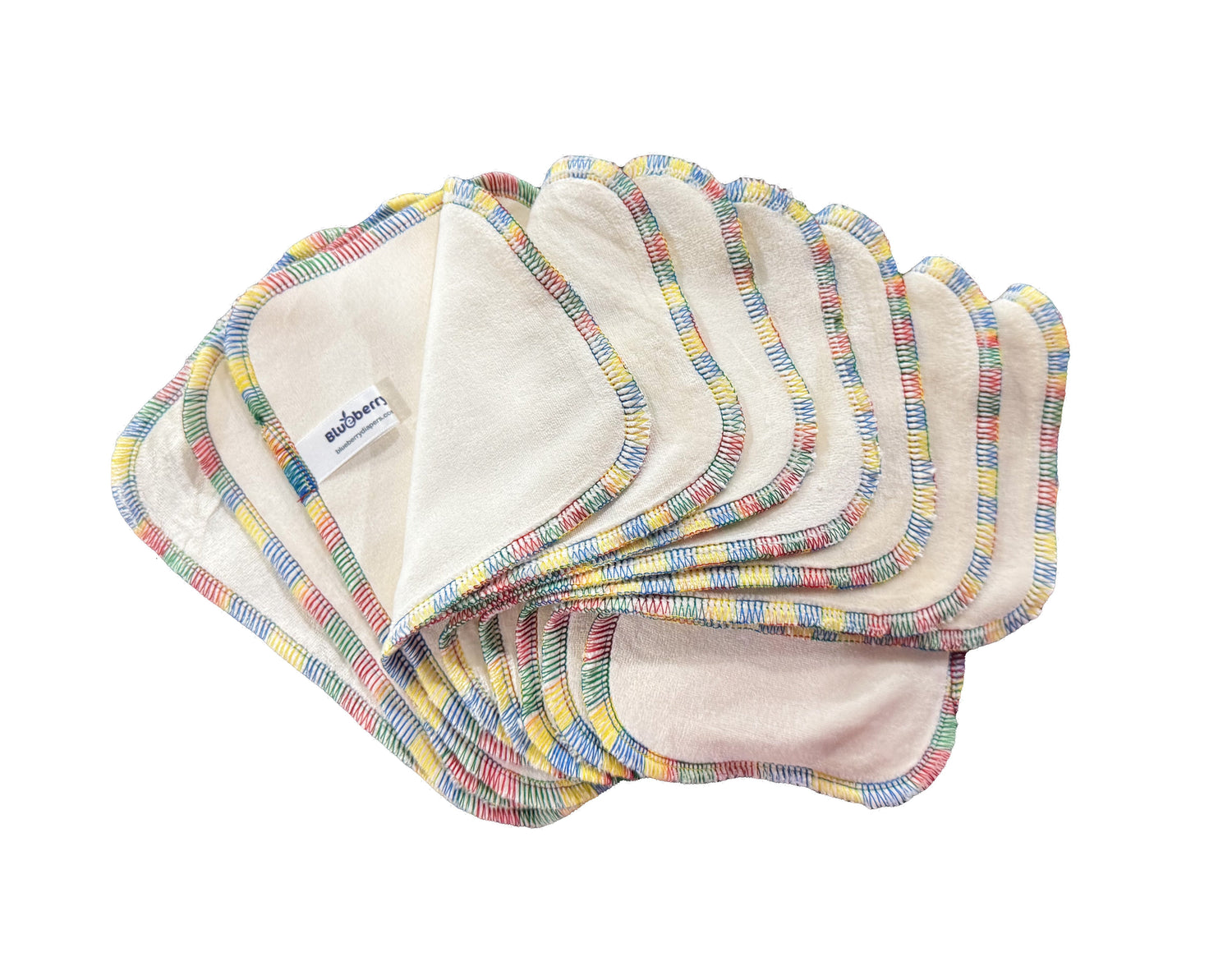 Organic Bamboo Velour Wipes - 10-pack