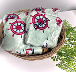 Ahoy Little One Hooded Baby Towel