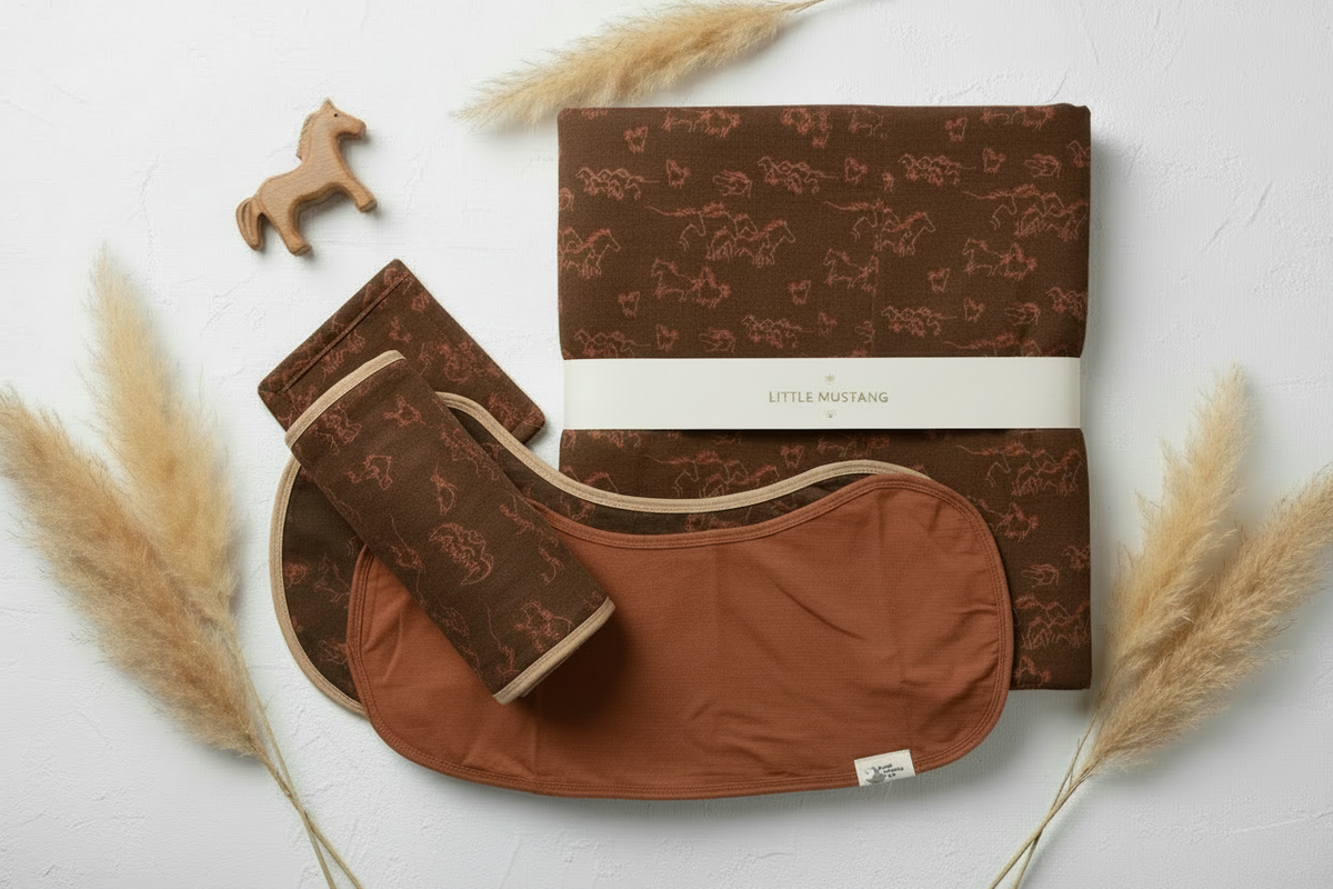 Little Mustang Gift Set - Final Flatlay
