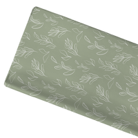 Natural Oasis Willow Changing Pad Cover - Lindsay Ann Artistry